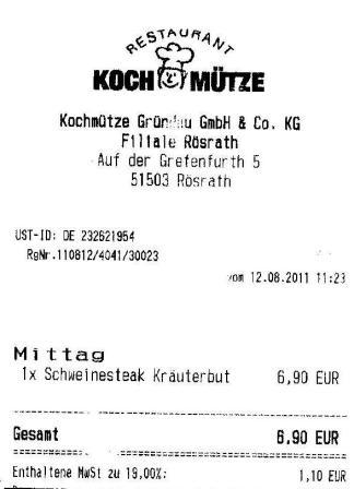 iugs Hffner Kochmtze Restaurant